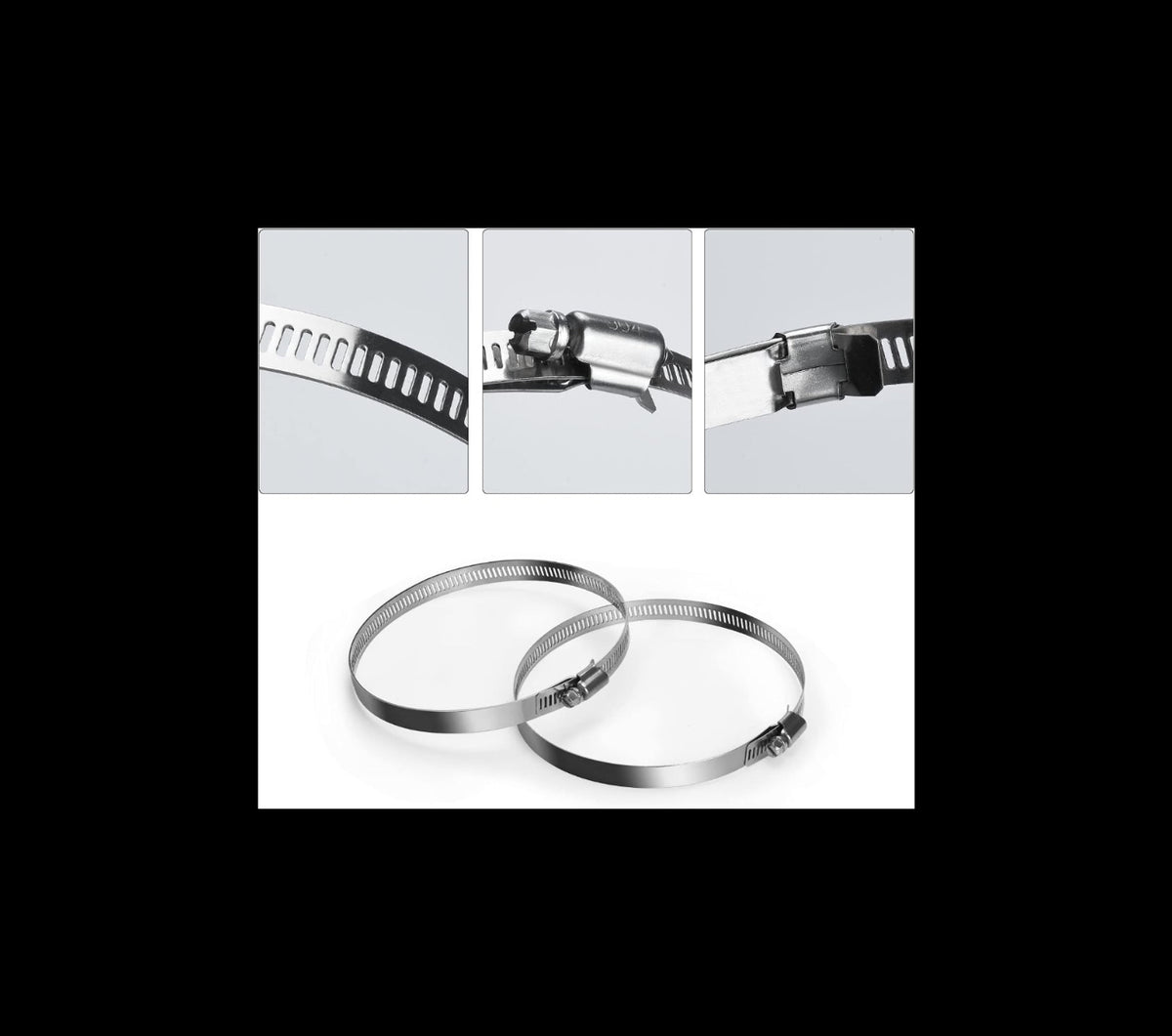 Fascetta inox per stage