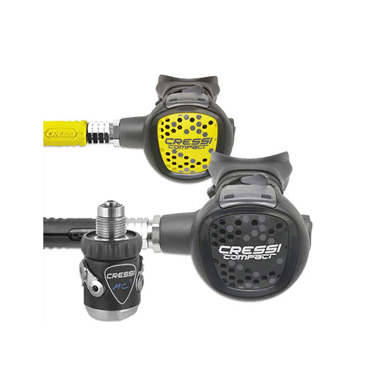 Erogatore Cressi M9C Compact+Octopus Compact Regulator