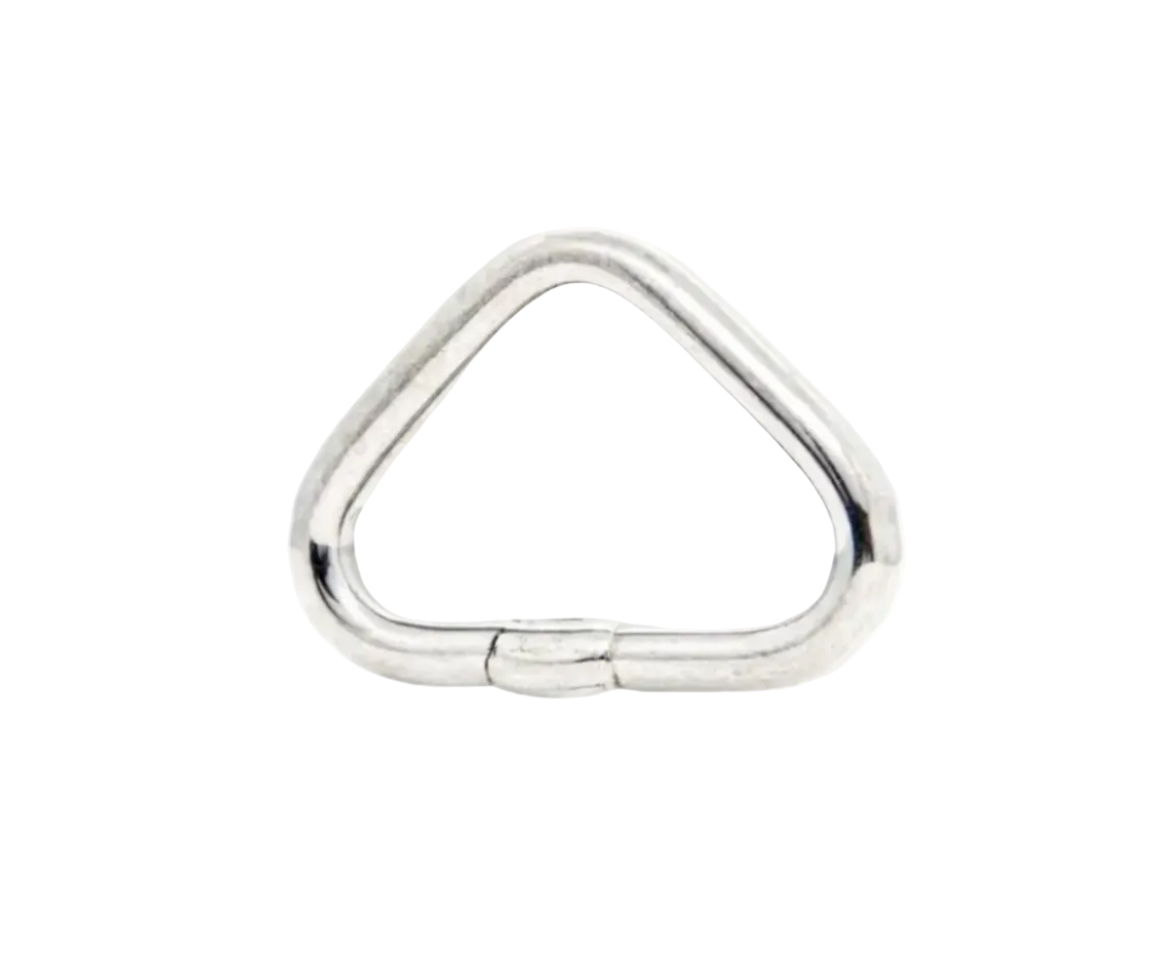 Anello triangolo inox