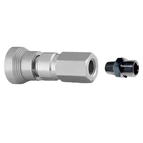 Swagelok SS-QC6-B-4PF femmina con raccordo SS-6-SAE-1-4