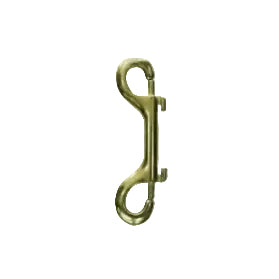 Moschettone doppia luce bronzo 120 mm