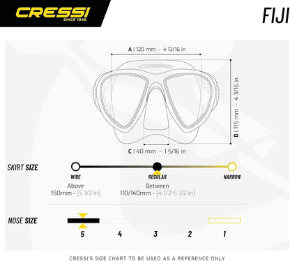 Maschera Cressi Fiji
