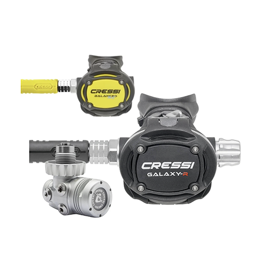 Erogatore T10 SC Cromo + Galaxy R Regulator + Mg Balanced Octopus