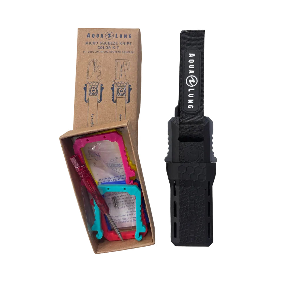 Aqualung Coltello Micro Squeeze + Color Kit