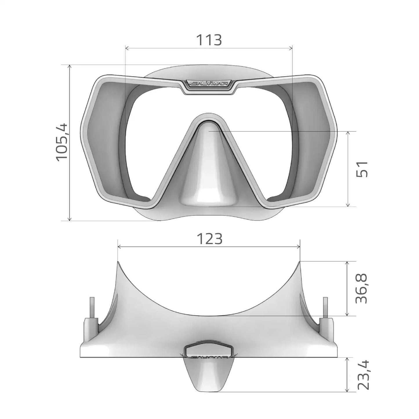 Maschera Salvimar Drake Antifog