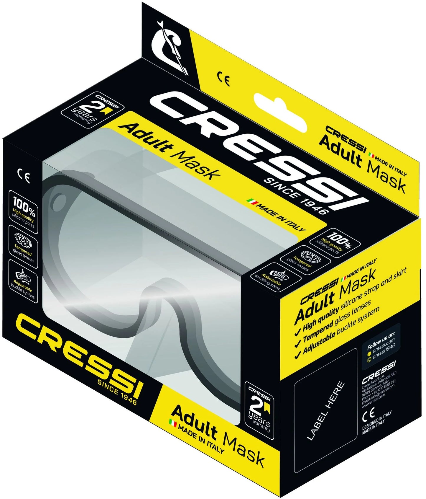 Maschera Cressi Fiji