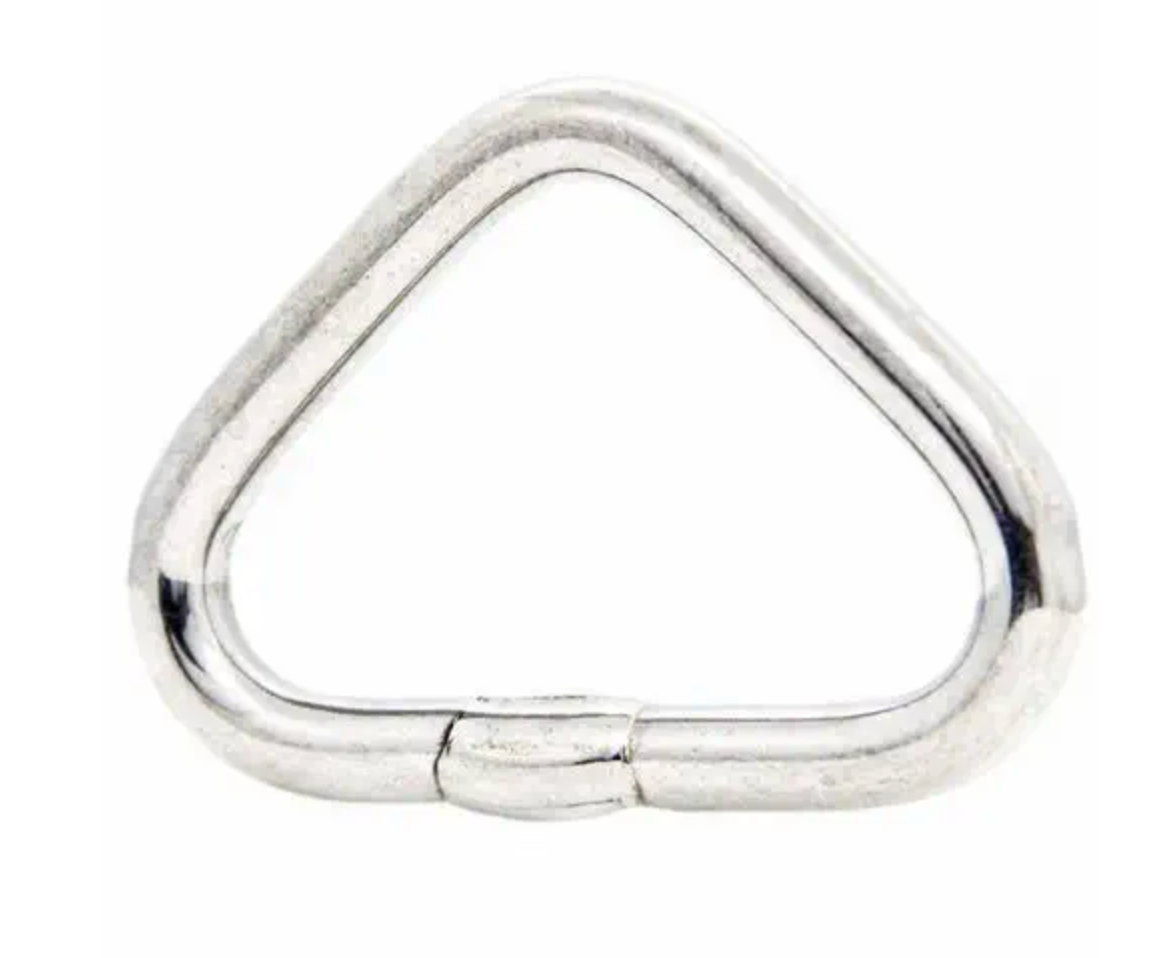 Anello triangolo inox