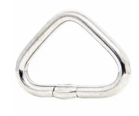 Anello triangolo inox