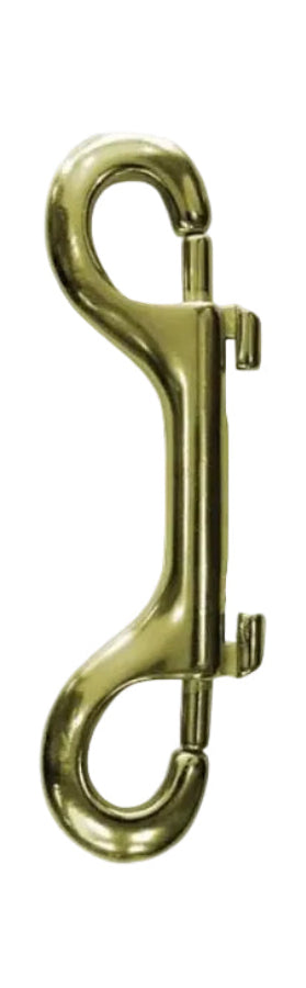 Moschettone doppia luce bronzo 120 mm