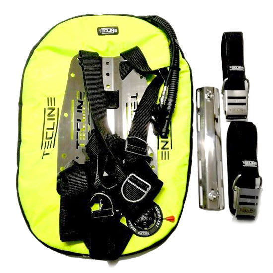 Set Tecline 15lt. Giallo Completo