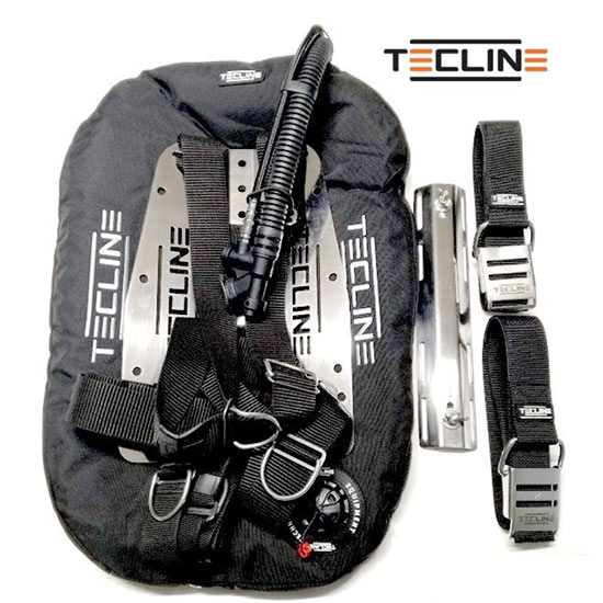 Set Tecline 15lt. Nero Completo