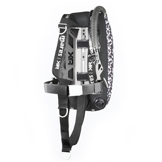 XR - POLYGON Single Backmount set- Mares